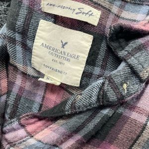 American Eagle Super Soft Boyfriend Flannel
